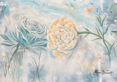 large-canvas-blue-cream-floral-painting-atmospheric-wall-art-24x36