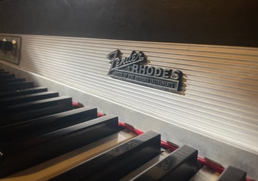 fender rhodes piano vintage keyboard instrument 1974 