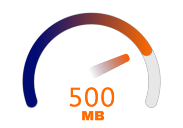 Plano 500 MB, R$ 99,99.