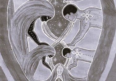 Connexion avec l'invisible, sagesse des anciens, mieux vivre, tambour, voyages chamaniques