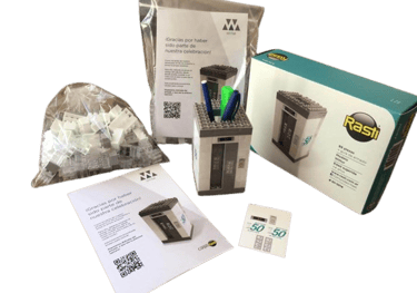 CorpoRASTI Regalos empresarios a package of items that includes a printer, a printer, and a printer