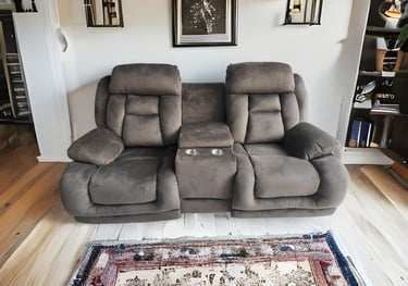 Sillón doble reclinable