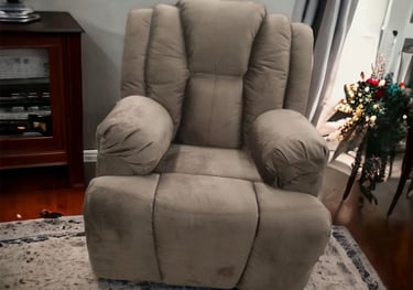 Sillón reclinable con masajes