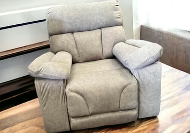 Sillón reclinable con masajes, de reclinado eléctrico
