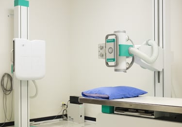 Klinik Medcare  dan Poliklinik Desaru Dr.Abdullah mempunyai servis x-ray