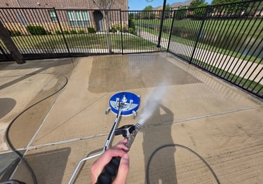 cleaning a common area at an hoa