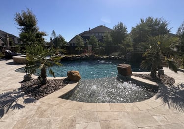 pool deck that is already clean