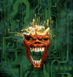 a computer generated image of a computer virus