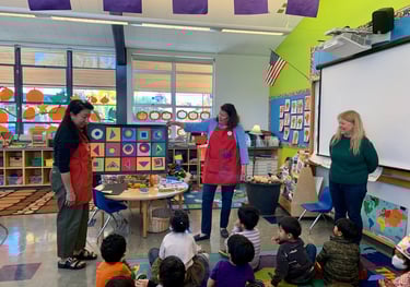 docents in the classroom