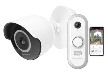 Security camera and doorbell