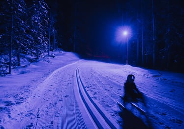 night sledging in Katzenkopf, Leutasch