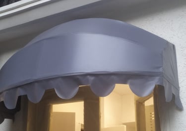 curve window awning