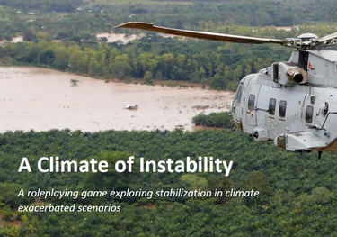 Climate of Instability Roleplaying Game Cover Image
