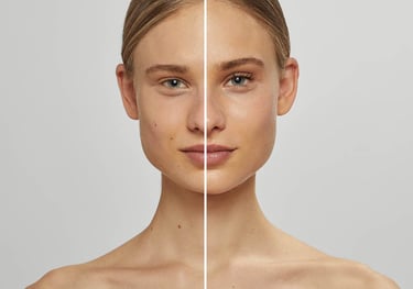 combinal eyebrow and eyelash tinting