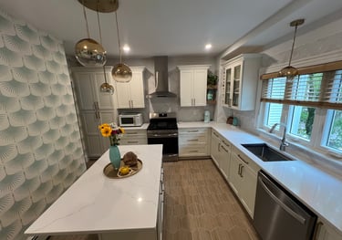 renovated kitchen