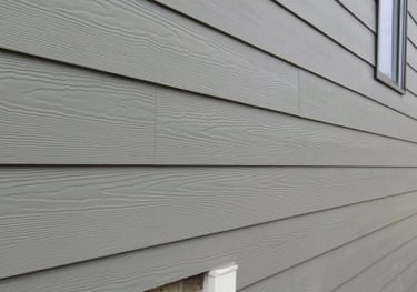 Siding installation by Uprise Renovation on a Charlotte residential home