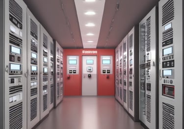 white and black abstract painting