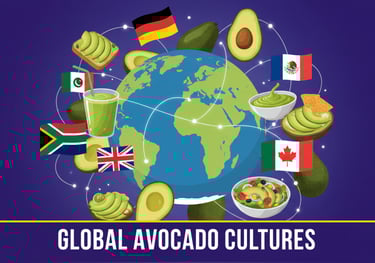 Avocado in the world