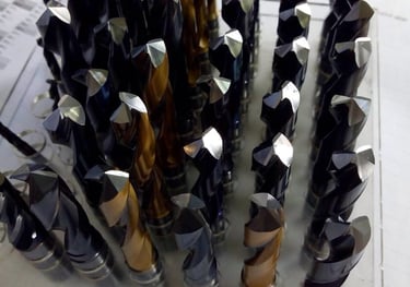 sharpening and recoating of tools