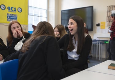 Production services film: group of people sitting at a table