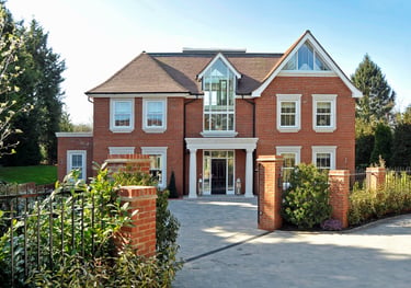 beautiful residential house, regular client at C Thru window Cleaning, Exeter.