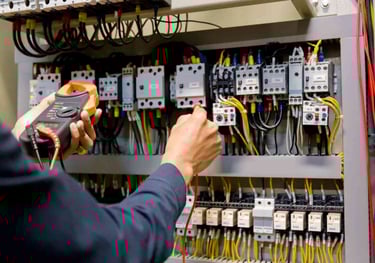 Elektrik kullanan işletmelerde pano bakım ve denetimleri yönetmelik gereği her yıl Elektrik tesisat
