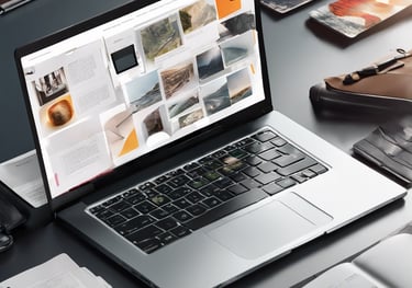 Allysson Caetano | designer gráfico criando um novo layout atraente