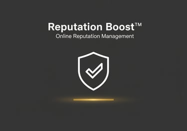 Managing your Online Reputation; perfect for restaurants, salons, auto shops and trades.