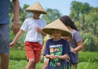 Bali educational farming