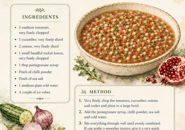 A recipe for bostani