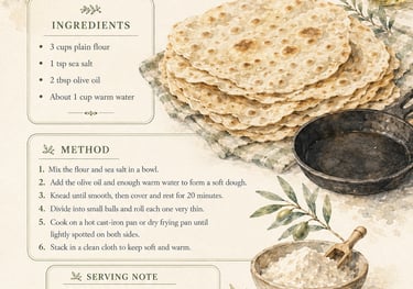 Ufka recipe