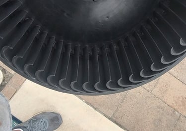 After - Air Conditioner Evaporator Motor Wheel