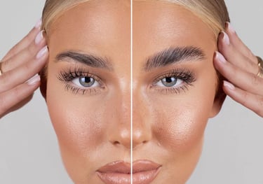 skincare consultation at Maria Beauty Studio Kuala Lumpur, eyebrow lamination