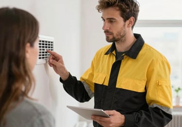 a man riding a skateboard down a street next to tall buildings