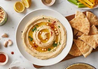 Easy Homemade Hummus Recipe | Creamy, Smooth, and Authentic
