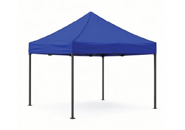 blue foldable pop-up tent
