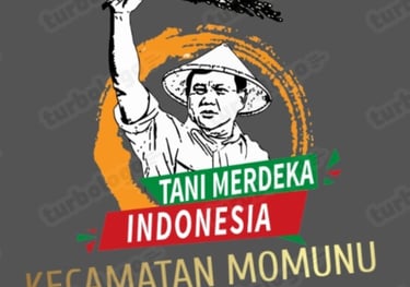 a man holding a black hat and a black hat with a flag on it