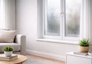 No ventilar la vivienda y mantener humedad interior en ventanas y paredes