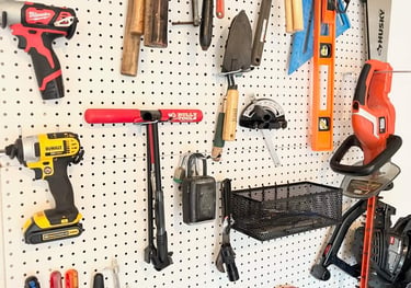 Professionally organized garage in Dallas, Tx