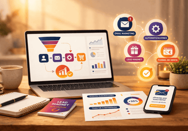 Automatización y embudos de venta en Fuengirola