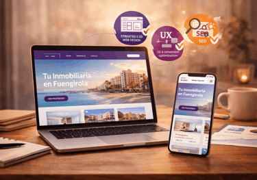 Diseño web y optimización de páginas en Fuengirola