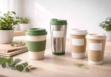 Vasos ecologicos para promocionales