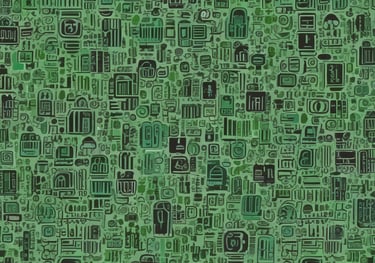 A curved facade covered in white latticework