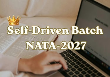 Self-Driven Batch for NATA 2027 with Study Material and Online Preparation by INK School