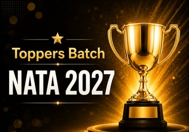Best NATA and JEE B.Arch coaching by INK School - Toppers Batch 2027 exam preparation