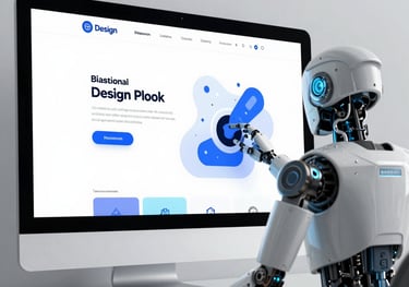 Robot diseñando web