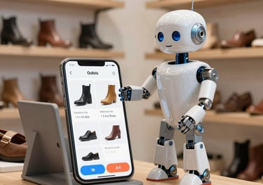 Robot atienda web e-commerce