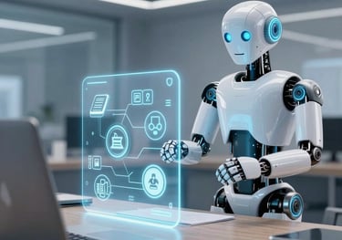 Robot con lógica de venta IA