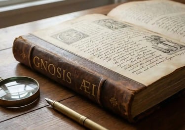 a rendering of the SCG witchery's true Gnosis AEI grimoire