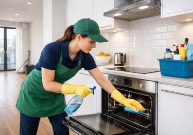 professional cleaning empty apartment London